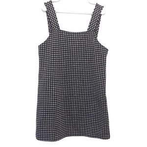 Alicedudu Tweed Plaid Dress